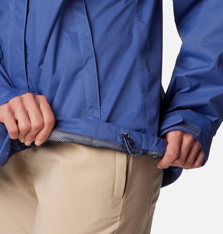 Women's Pouration Waterproof Jacket, Color: Eve, image 8