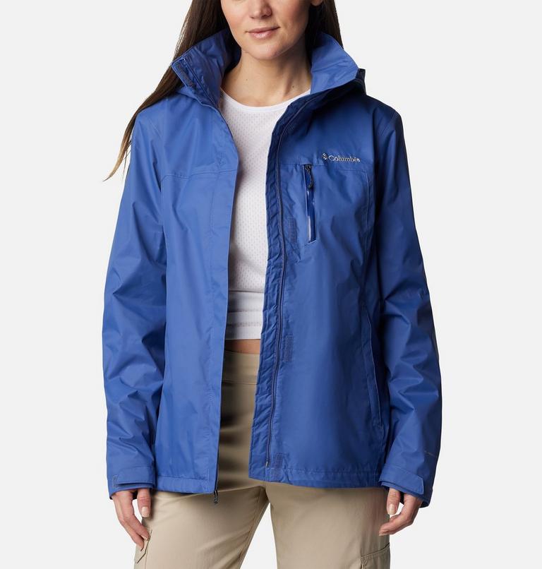 Women's Pouration Waterproof Jacket, Color: Eve, image 10