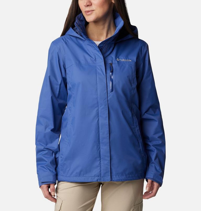 Women's Pouration Waterproof Jacket, Color: Eve, image 1