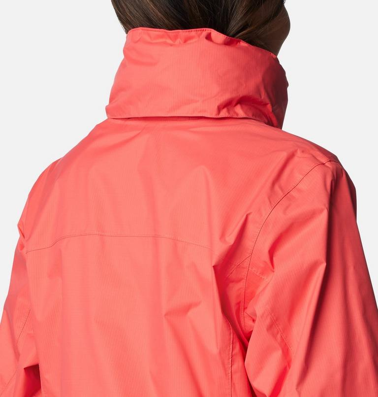 Women's Pouration Waterproof Jacket, Color: Juicy, image 7