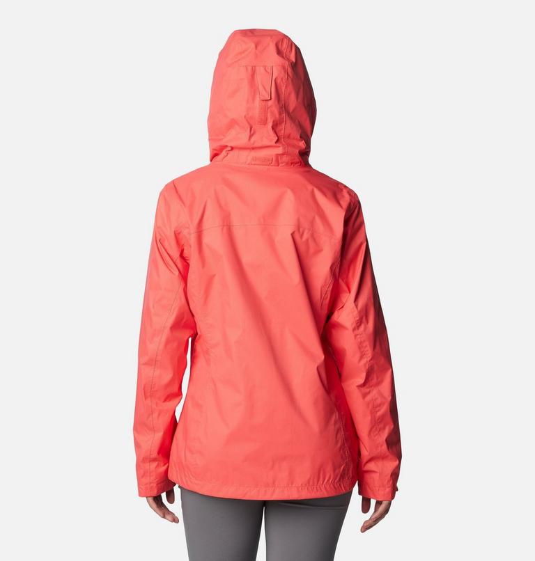 Women's Pouration Waterproof Jacket, Color: Juicy, image 2