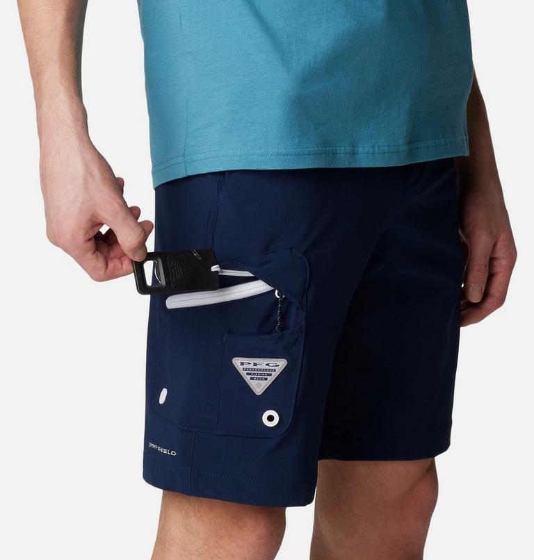 Men's Terminal Tackle Shorts, Color: Collegiate Navy, White, image 6