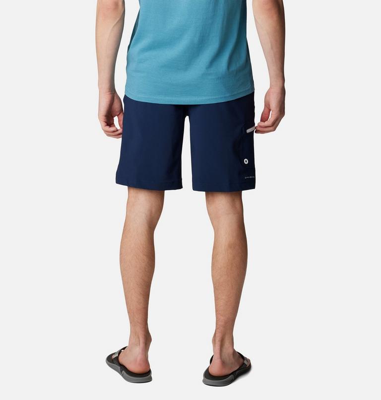 Men's Terminal Tackle Shorts, Color: Collegiate Navy, White, image 2