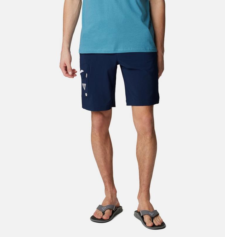 Men's Terminal Tackle Shorts, Color: Collegiate Navy, White, image 1