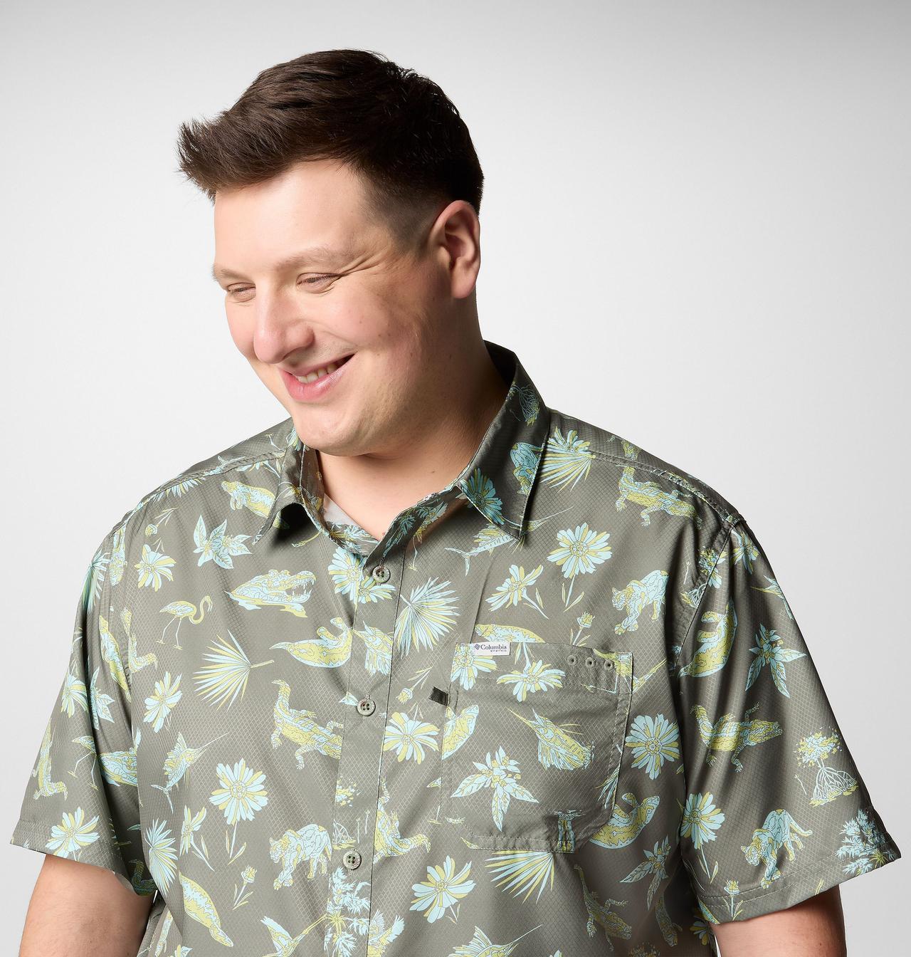 Men's PFG Super Slack Tide™ Camp Shirt – Big | 311 | 3X 5