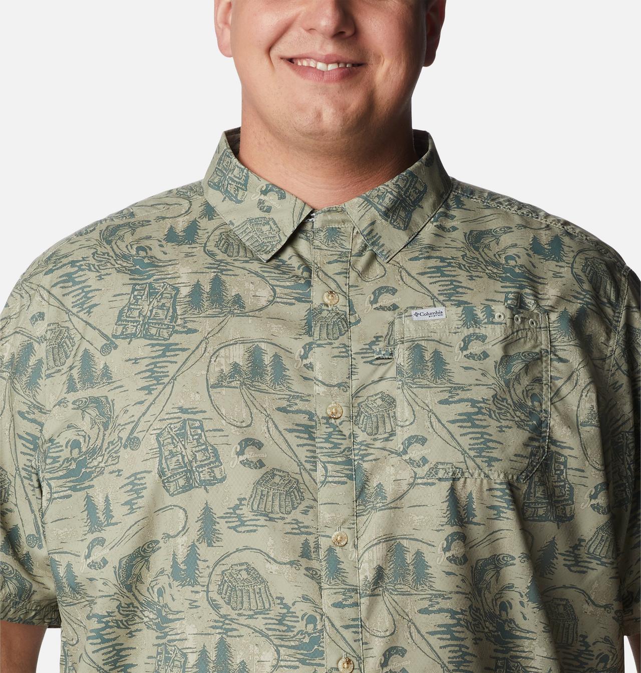 Men's PFG Super Slack Tide™ Camp Shirt – Big 4