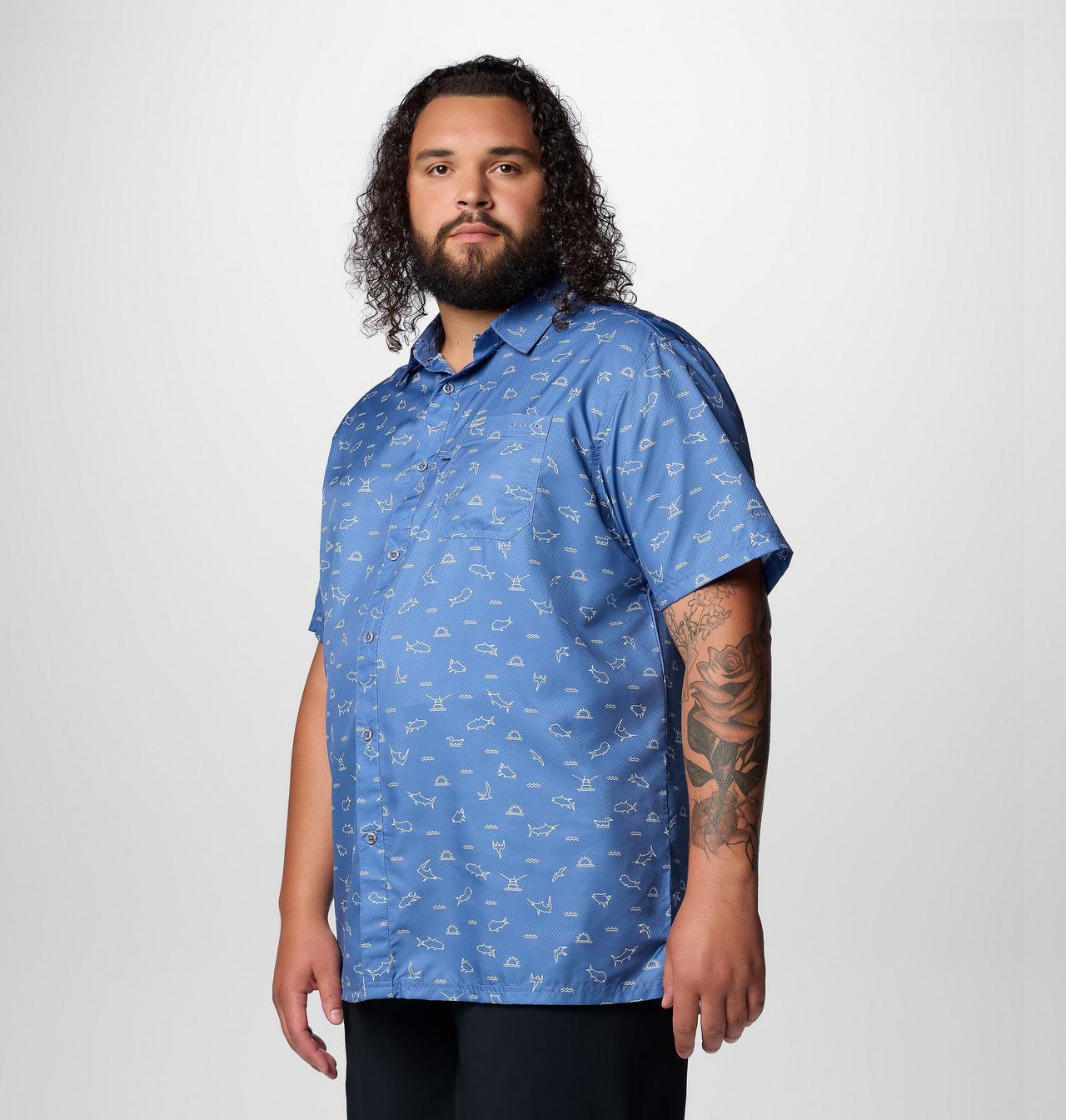 Men's PFG Super Slack Tide™ Camp Shirt – Big | 510 | 3X 4