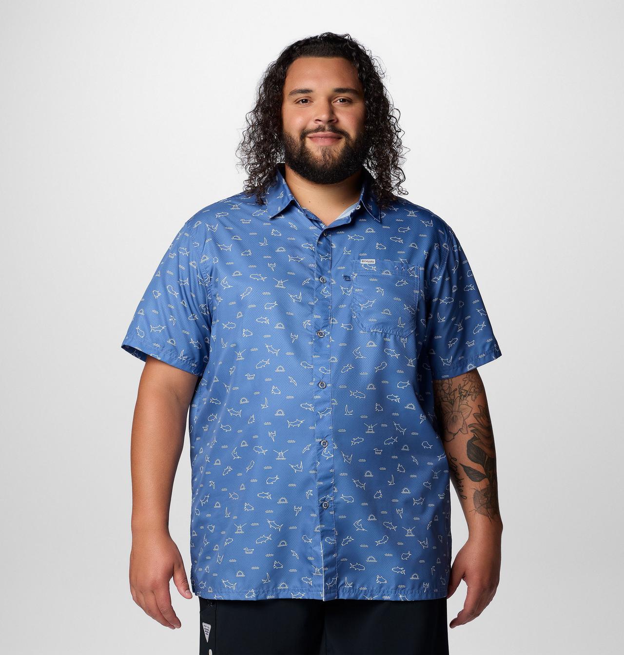 Men's PFG Super Slack Tide™ Camp Shirt – Big | 510 | 3X 1