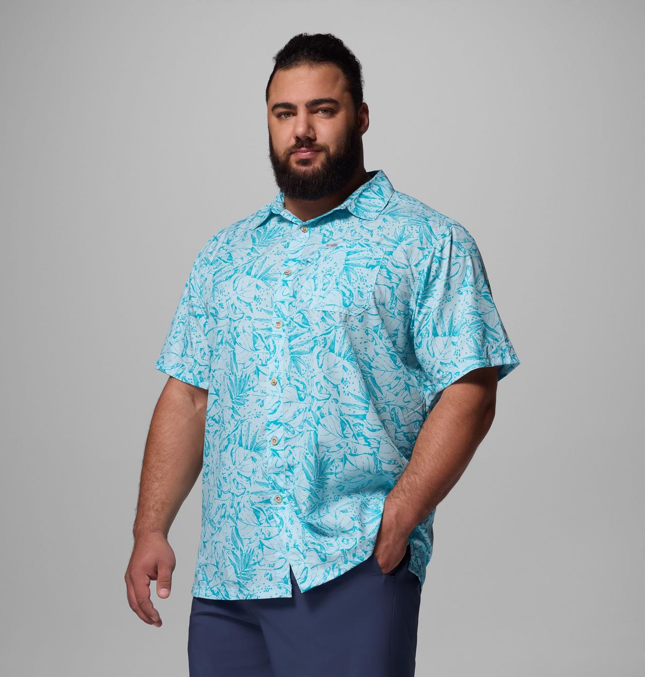 Men's PFG Super Slack Tide™ Camp Shirt – Big | 515 | 6X 4