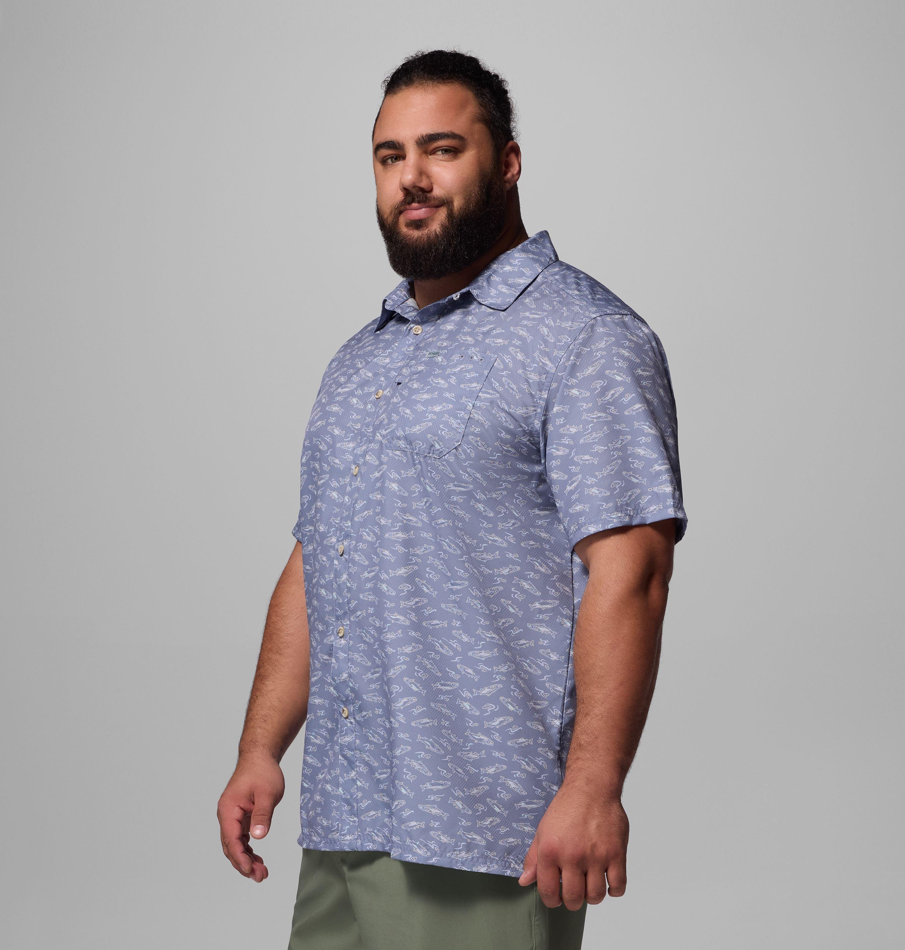 Men's PFG Super Slack Tide Camp Shirt – Big | 566 | 4X 4