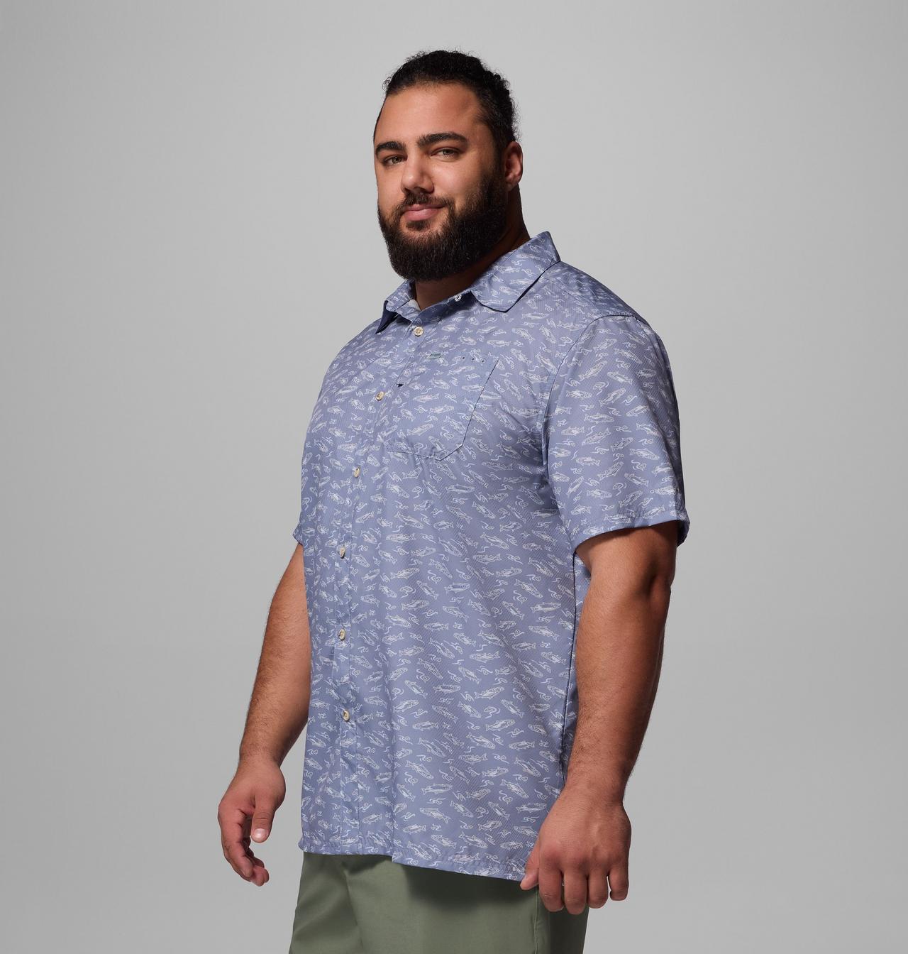 Men's PFG Super Slack Tide™ Camp Shirt – Big | 566 | 1X 4