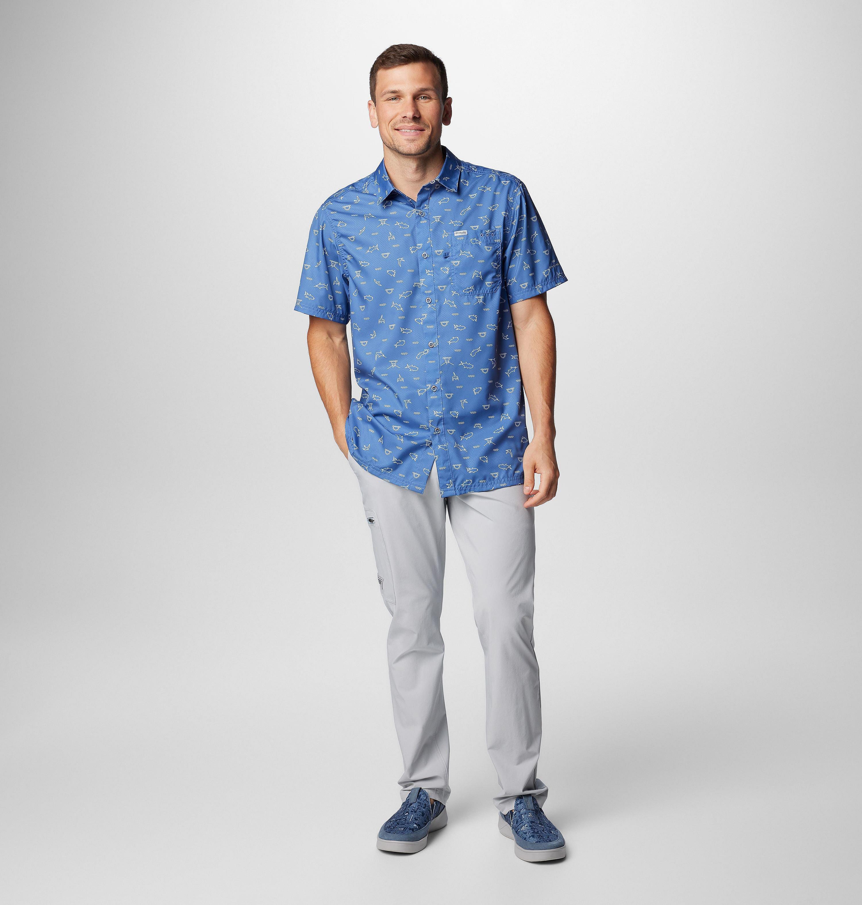 Men's PFG Super Slack Tide Camp Shirt - Tall 3
