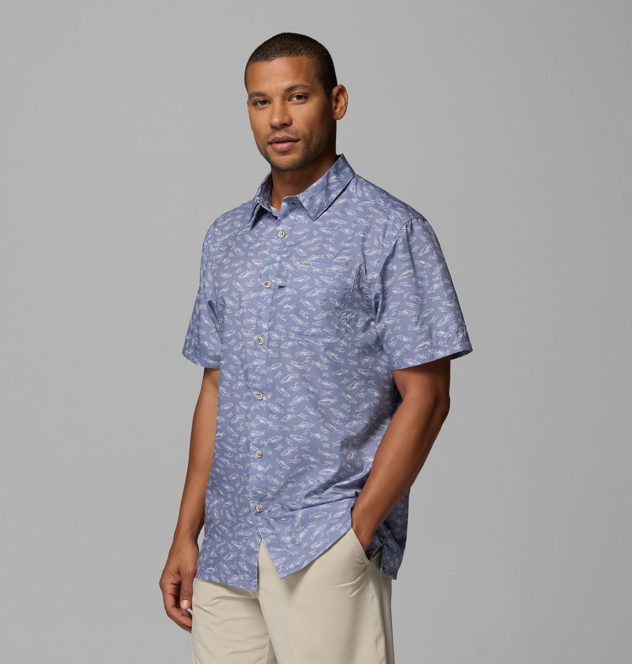 Men's PFG Super Slack Tide™ Camp Shirt - Tall | 566 | 3XT 4
