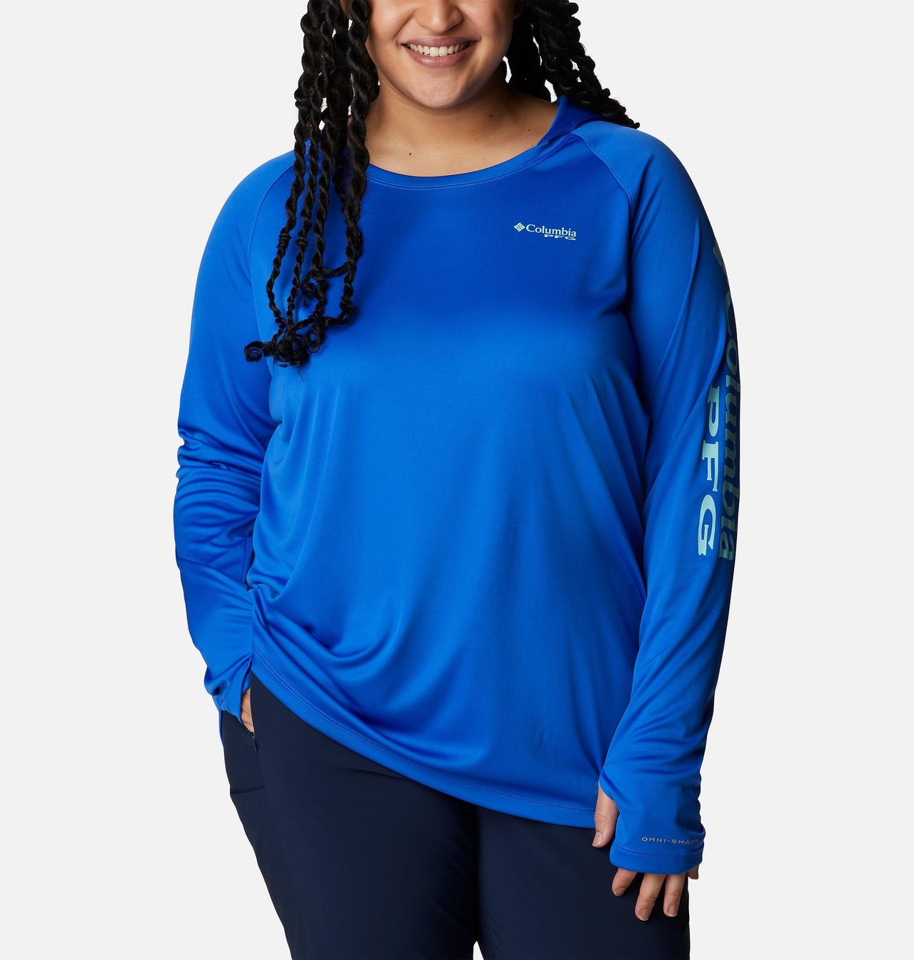 Women’s PFG Tidal Tee™ Hoodie - Plus Size 1