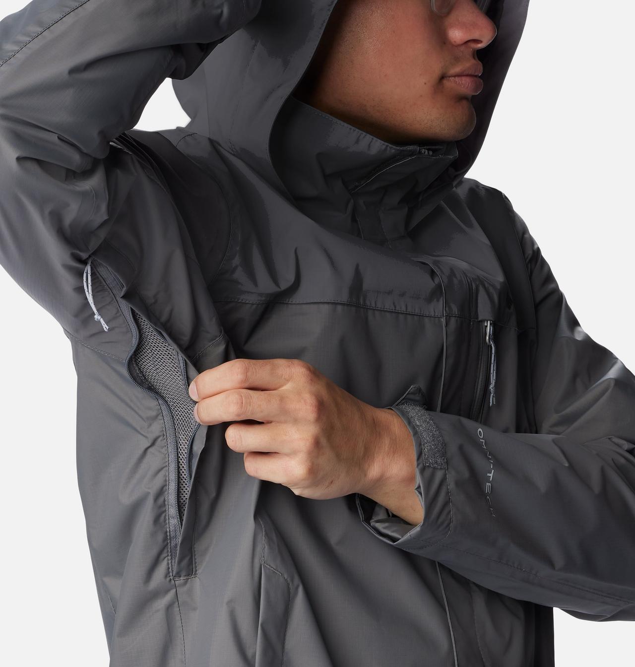 Men's Pouration™ Rain Jacket - Tall 7