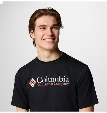 Men’s CSC Basic Logo Tee, Color: Black, CSC Retro Logo, image 44