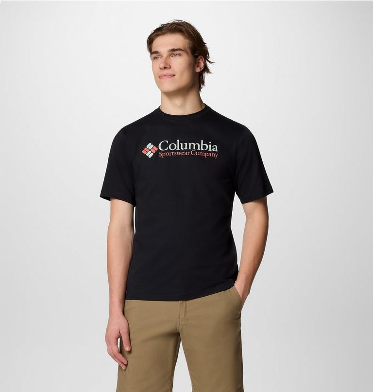 Men’s CSC Basic Logo T-Shirt, Color: Black, CSC Retro Logo, image 5