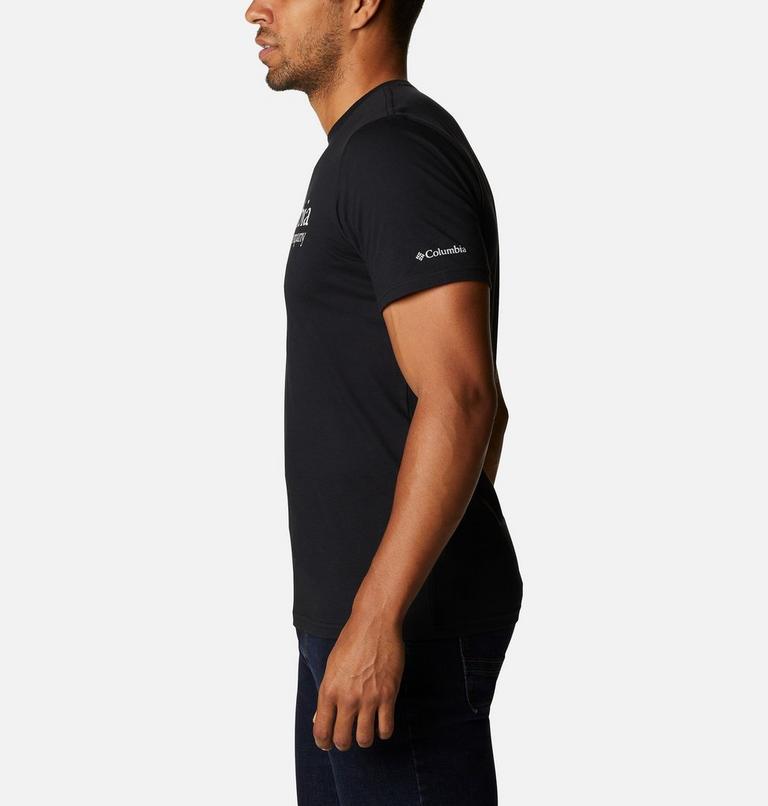 Men’s CSC Basic Logo T-Shirt, Color: Black, CSC Brand Retro Printfill, image 3