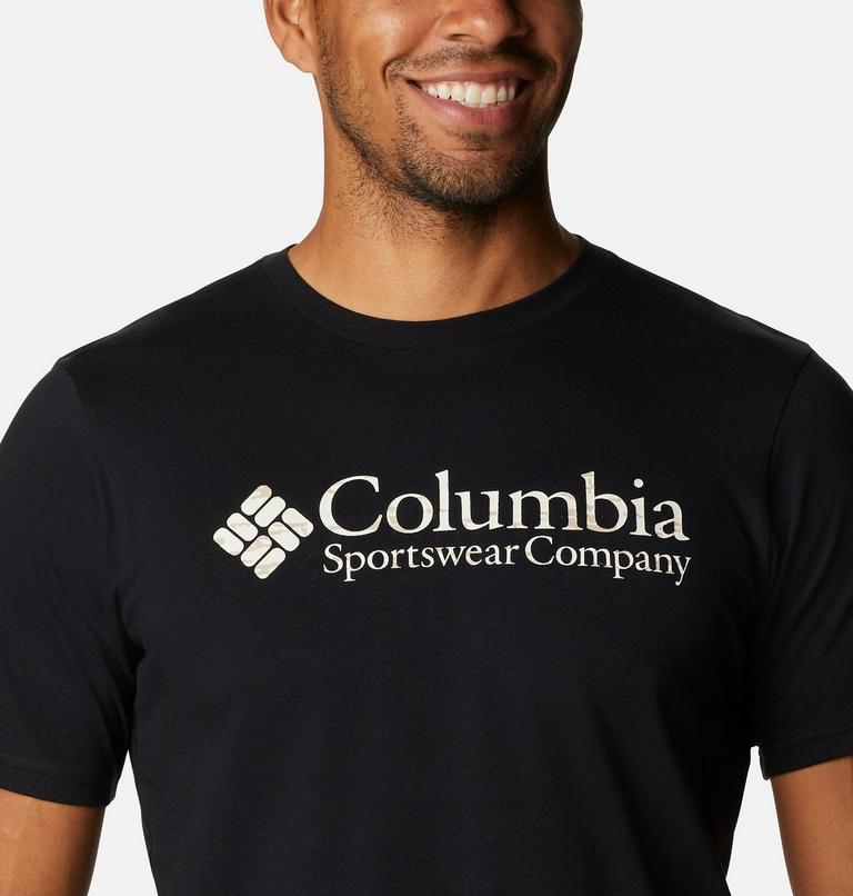 Men’s CSC Basic Logo T-Shirt, Color: Black, CSC Brand Retro Printfill, image 4