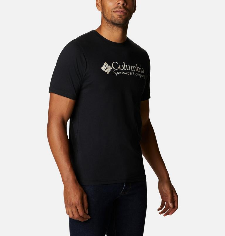 Men’s CSC Basic Logo T-Shirt, Color: Black, CSC Brand Retro Printfill, image 5