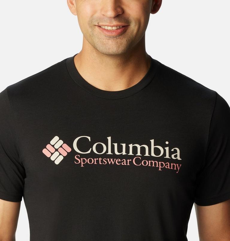 Men’s CSC Basic Logo T-Shirt, Color: Black, CSC Retro Logo, image 4