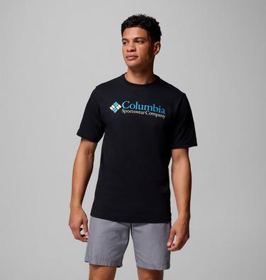 Men’s CSC Basic Logo T-Shirt, Color: Black, CSC Retro Logo, image 9