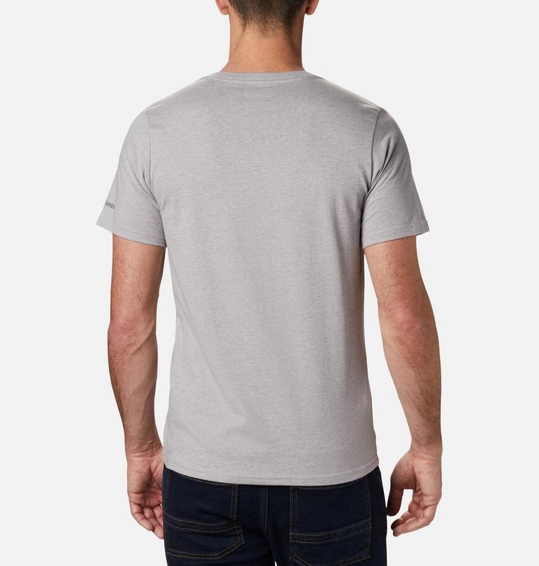 Camiseta CSC Basic Logo para hombre, Color: Columbia Grey Heather, image 2