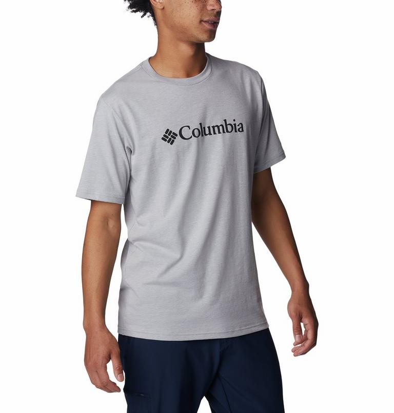 Męska koszulka CSC Basic Logo, Color: Columbia Grey Heather, image 5