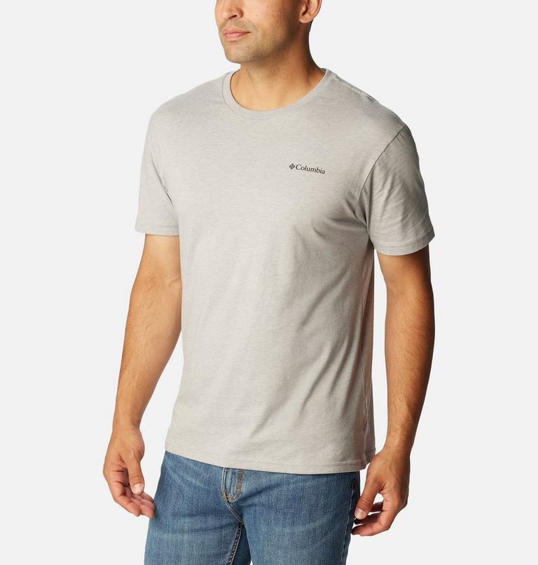 Men’s CSC Basic Logo T-Shirt, Color: Columbia Grey Hthr, LC CSC Branded Grx, image 6