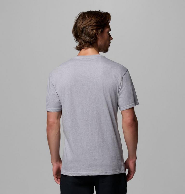 Men’s CSC Basic Logo T-Shirt, Color: Columbia Grey Hthr, LC CSC Branded Grx, image 3
