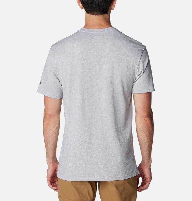 CSC Basic Logo Short Sleeve, Color: Colm Grey Hthr, College Life Graphic, image 2