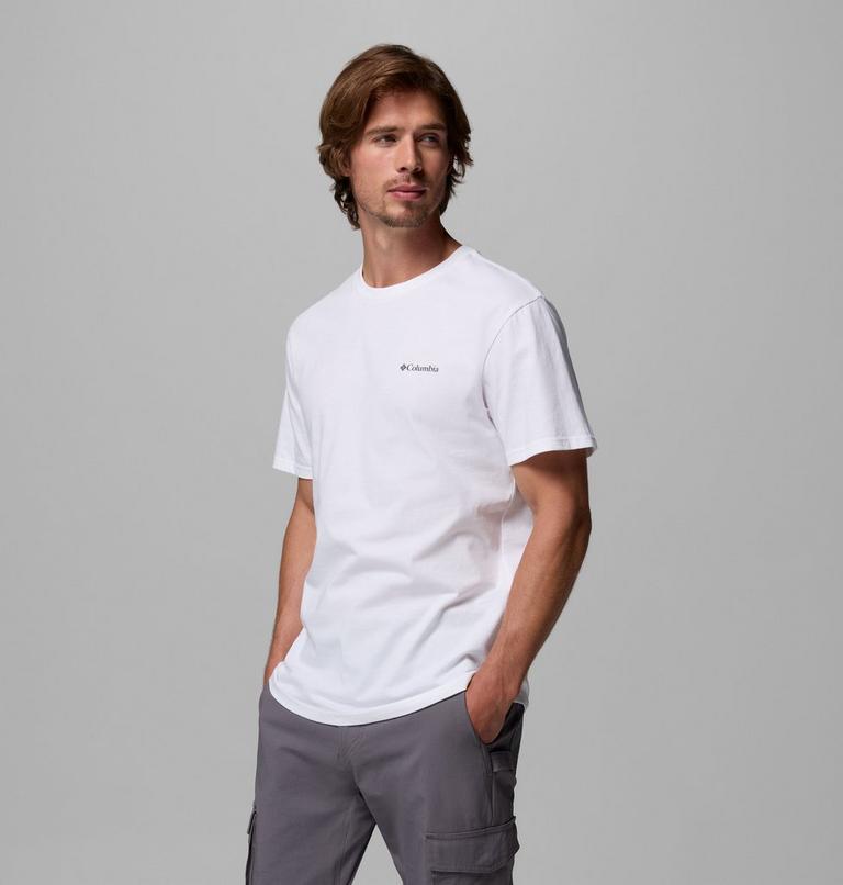 Men’s CSC Basic Logo T-Shirt, Color: White, LC CSC Branded Graphic, image 4