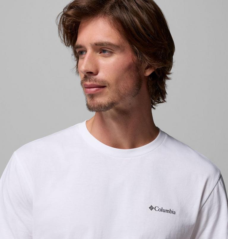 Men’s CSC Basic Logo T-Shirt, Color: White, LC CSC Branded Graphic, image 5