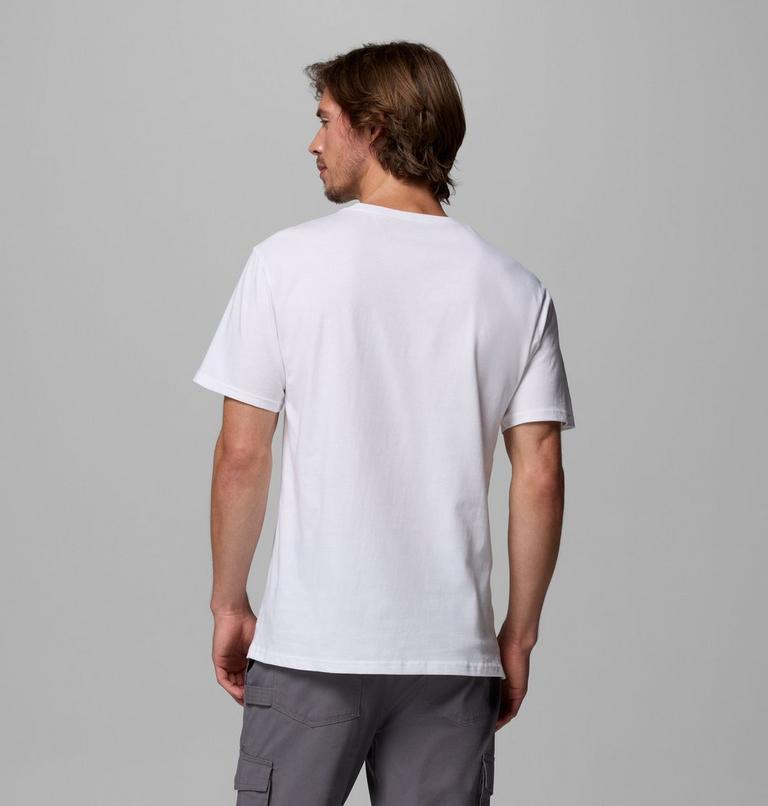 Men’s CSC Basic Logo T-Shirt, Color: White, LC CSC Branded Graphic, image 3