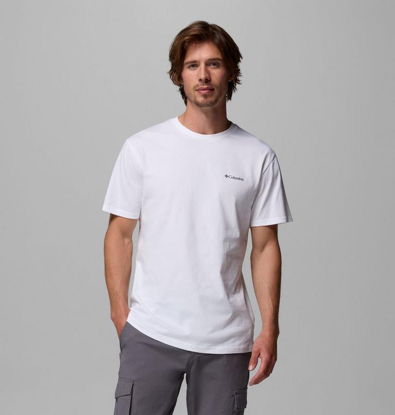 Men’s CSC Basic Logo T-Shirt, Color: White, LC CSC Branded Graphic, image 1