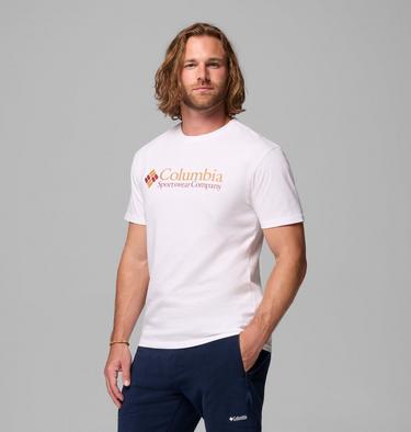 Men’s CSC Basic Logo Tee, Color: White, CSC Retro Logo, image 8