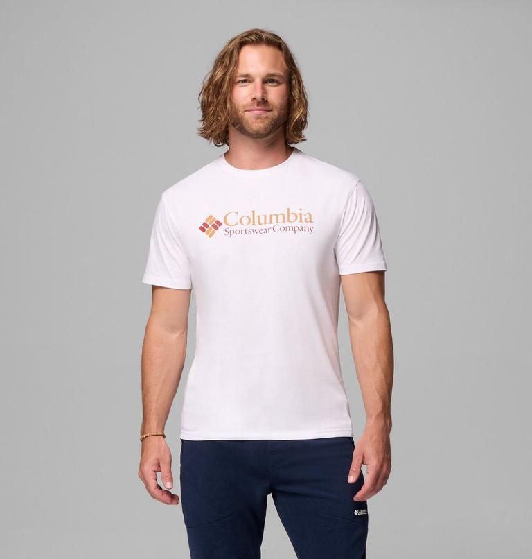 CSC Basic Logo Short Sleeve, Color: White, CSC Retro Logo, image 1