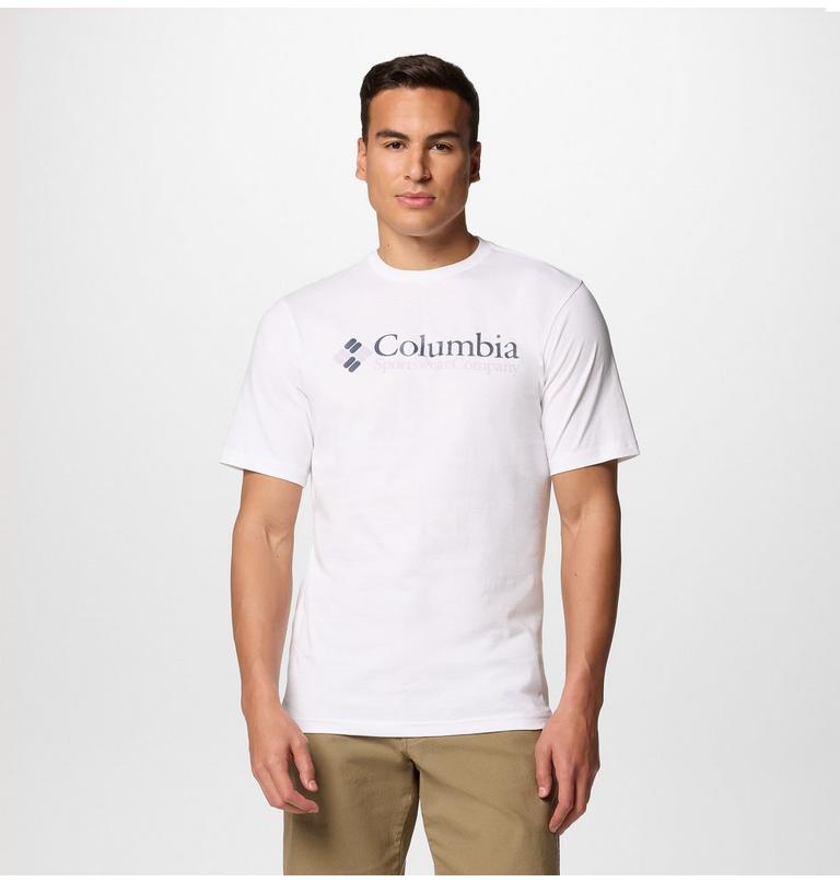 CSC Basic Logo Short Sleeve, Color: White, CSC Retro Logo, image 1