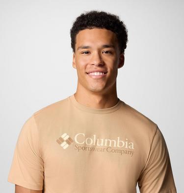 Men’s CSC Basic Logo Tee, Color: Canoe, CSC Retro Logo, image 40