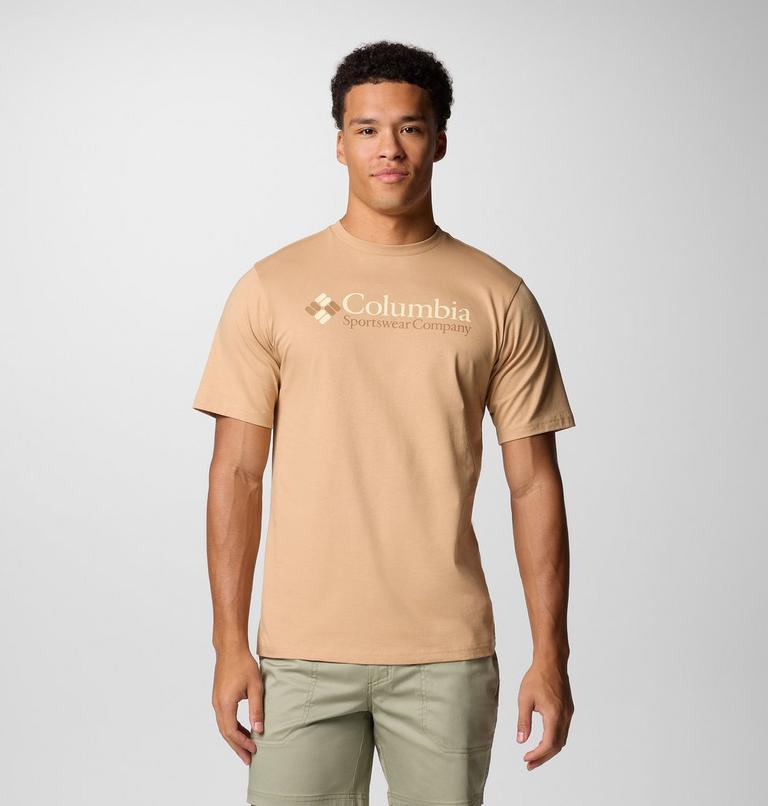 CSC Basic Logo Short Sleeve, Color: Canoe, CSC Retro Logo, image 1