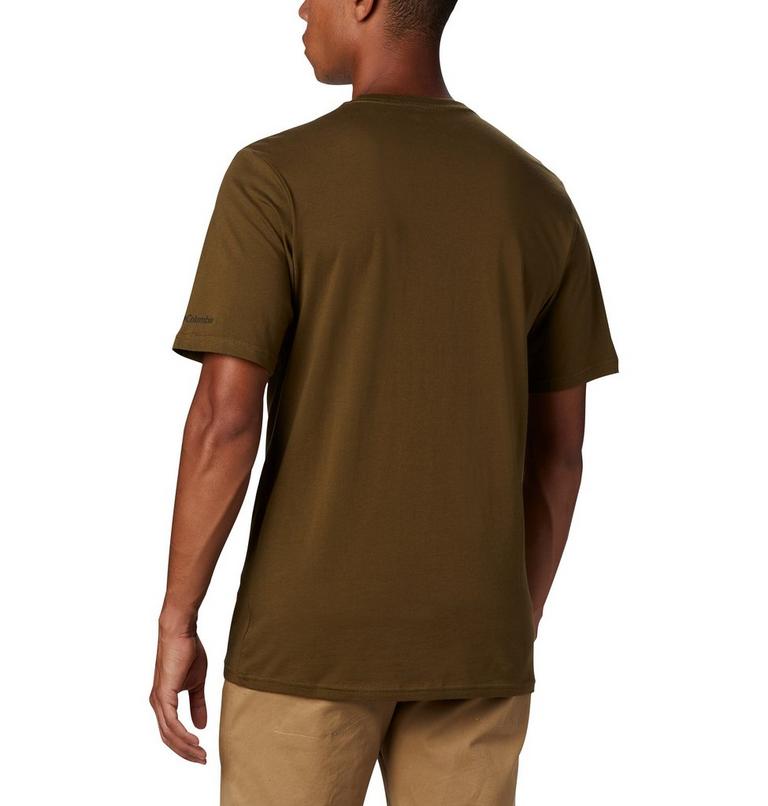 Men’s CSC Basic Logo T-Shirt, Color: New Olive, image 2