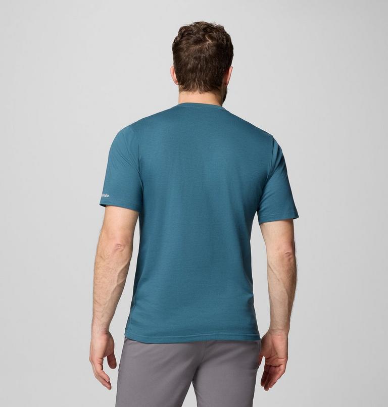 CSC Basic Logo Short Sleeve, Color: Everblue, Gem Columbia 9in, image 3