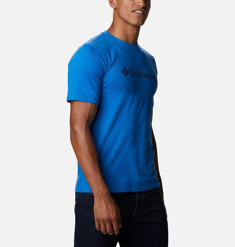 Men’s CSC Basic Logo T-Shirt, Color: Bright Indigo Logo, image 5