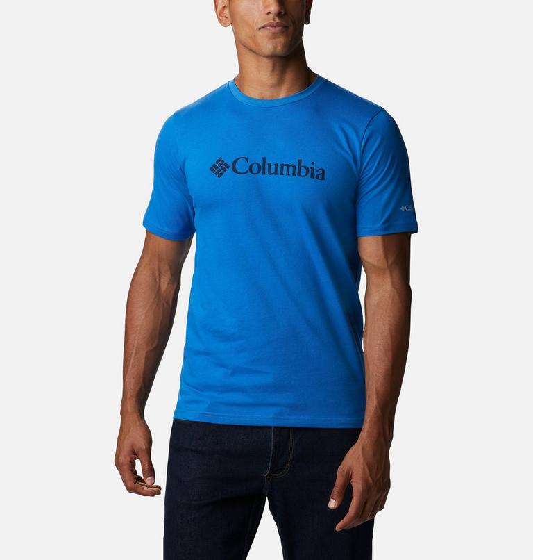 Men’s CSC Basic Logo T-Shirt, Color: Bright Indigo Logo, image 1