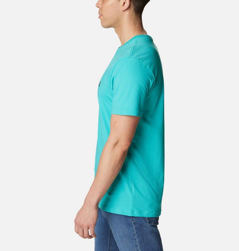 CSC Basic Logo Short Sleeve | 454 | XS, Color: Bright Aqua, CSC Branded Graphic, image 3