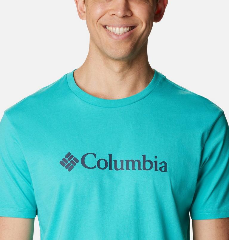 CSC Basic Logo Short Sleeve | 454 | XS, Color: Bright Aqua, CSC Branded Graphic, image 4