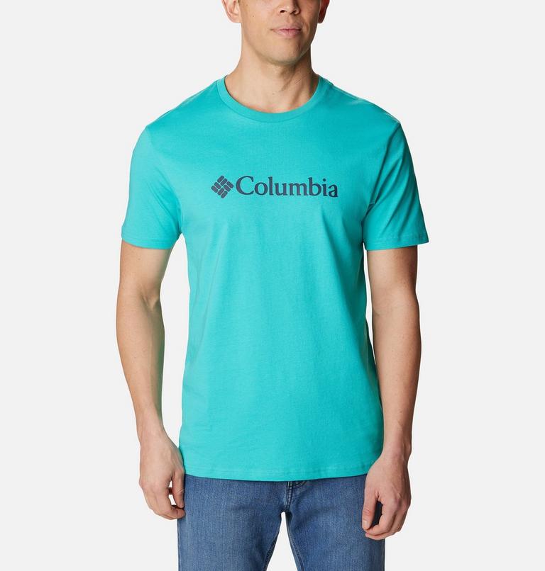 CSC Basic Logo Short Sleeve | 454 | XS, Color: Bright Aqua, CSC Branded Graphic, image 1