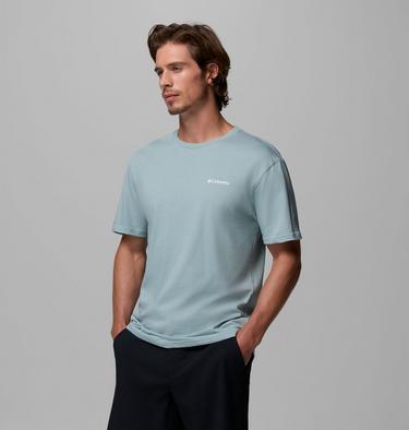 Men’s CSC Basic Logo Tee, Color: Crushed Blue, LC Gem Columbia, image 28
