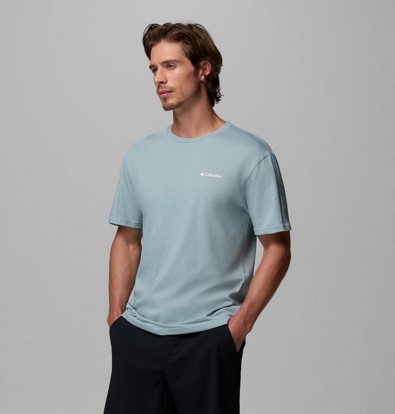 CSC Basic Logo Short Sleeve, Color: Crushed Blue, LC Gem Columbia, image 4