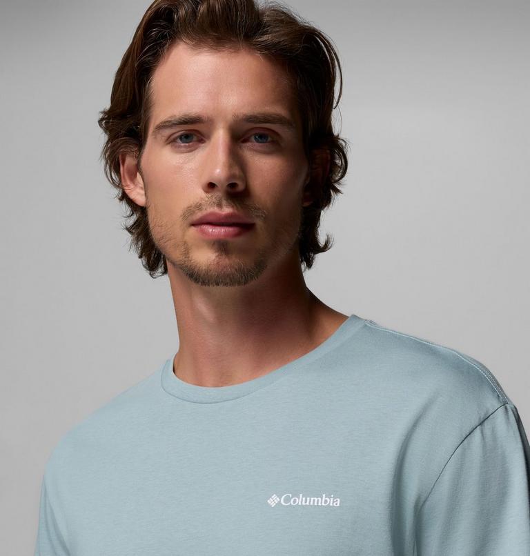 CSC Basic Logo Short Sleeve, Color: Crushed Blue, LC Gem Columbia, image 5